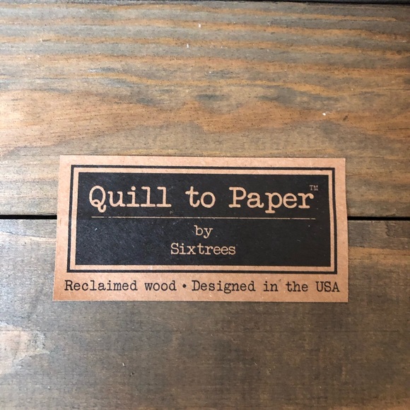 NAPA VALLEY WINERY Quill 🪶 to Paper 📄 by Sixtrees Wooden Sign - Picture 2 of 7